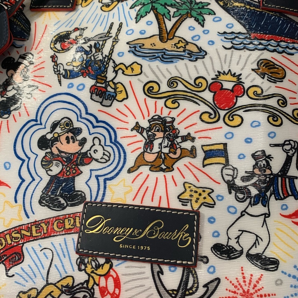NWT Disney Cruise Line Dooney & Bourke Weekender